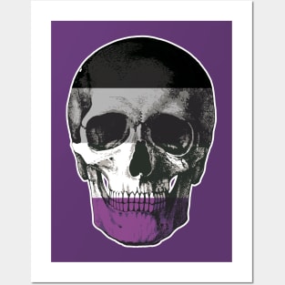 Asexual Skull Posters and Art